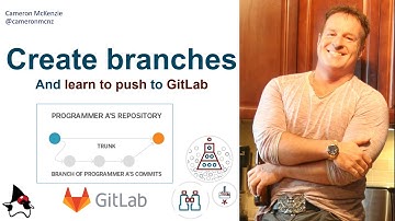 Create a new GitLab branch in BASH example