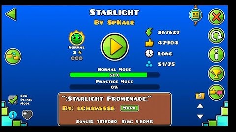 Starlight - SpKale | Geometry Dash