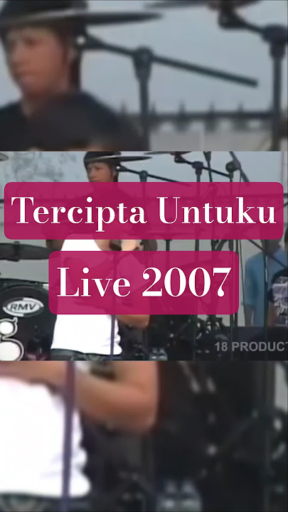 Tercipta Untuku | Ungu Live (2007) #story #shorts