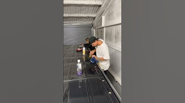 Van Build Day 2 - OEM roof rail install. #projectvanlife #camper #vanconversion #vanlife