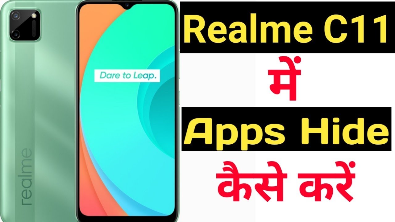 How to hide apps in realme c11 || Realme c11 me app kaise hide kare || - YouTube