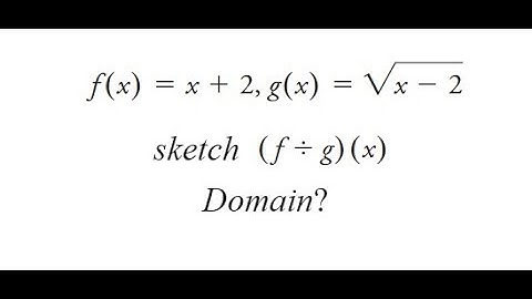 Grade 12 Advanced Functions - Sketching the Quotient of Two Functions (ch 9.4)