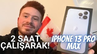 Ayda 2 Saatlik kazanç ile Iphone 13 Pro Max Almak!