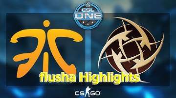 [flusha Highlights] CS:GO - Katowice 2015 - Fnatic vs Ninjas : Match 1 of 3