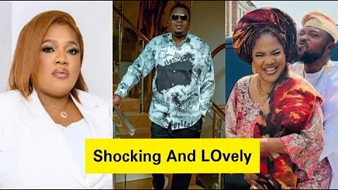 SEE The Lovely Name Toyin ABRAHAM (Kolawole AJEYEMI) Calls Muyiwa Ademola On His BIRTHDAY