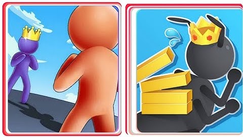 Giant Rush 3D VS Tiny Run: Mobile Gameplay ❌ Max Levels!