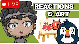 REACTIONS AN Chibi v tube commission 38  | #HowToDraw #Drawing #animeart #vtuber  #reactions