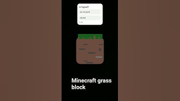 Minecraft grass block #minecraft #music #soundtrack