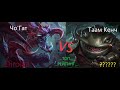 Чо'Гат против Таам Кенча League of Legends