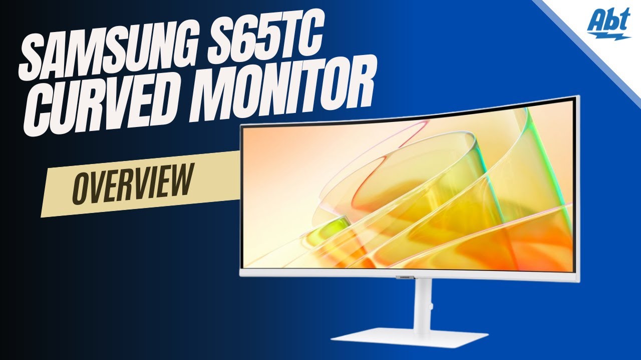 Samsung S65TC Series Curved Monitor - LS34C650TANXGO - YouTube