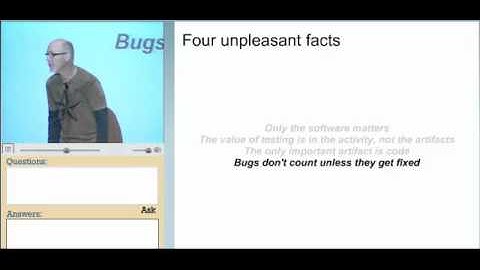 All That Testing is Getting in the Way of Quality, StarWest 2011