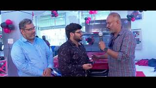 Director Mr. Venkat Prabhu at CARS INDIA Chennai showroom, launching  Maruti Suzuki BREEZA.