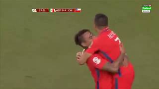 Chile 7 Mexico 0 QUINTO GOL de EDUARDO VARGAS