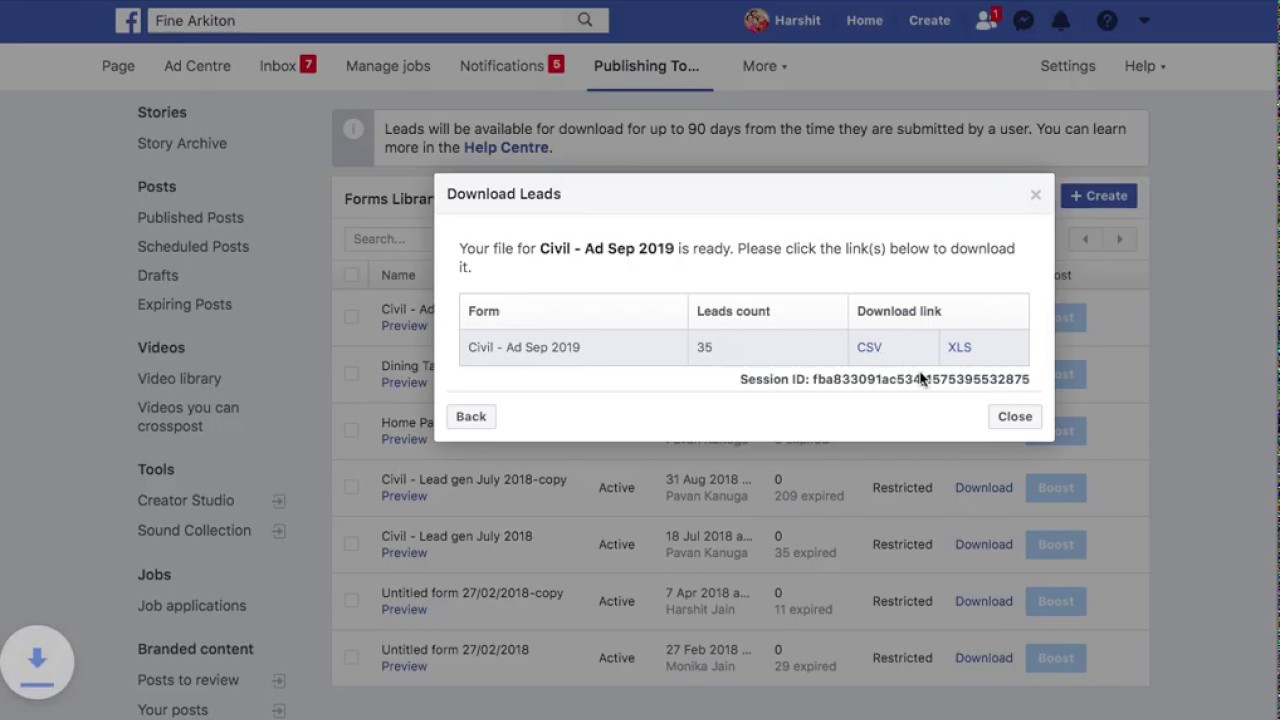 How to Download Leads from Facebook Lead Ads ( Easiest & Free Way ...