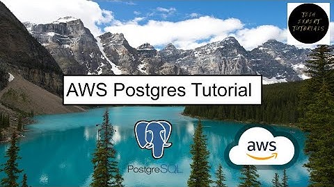 Create an AWS RDS POSTGRES Database : AWS Free Tier