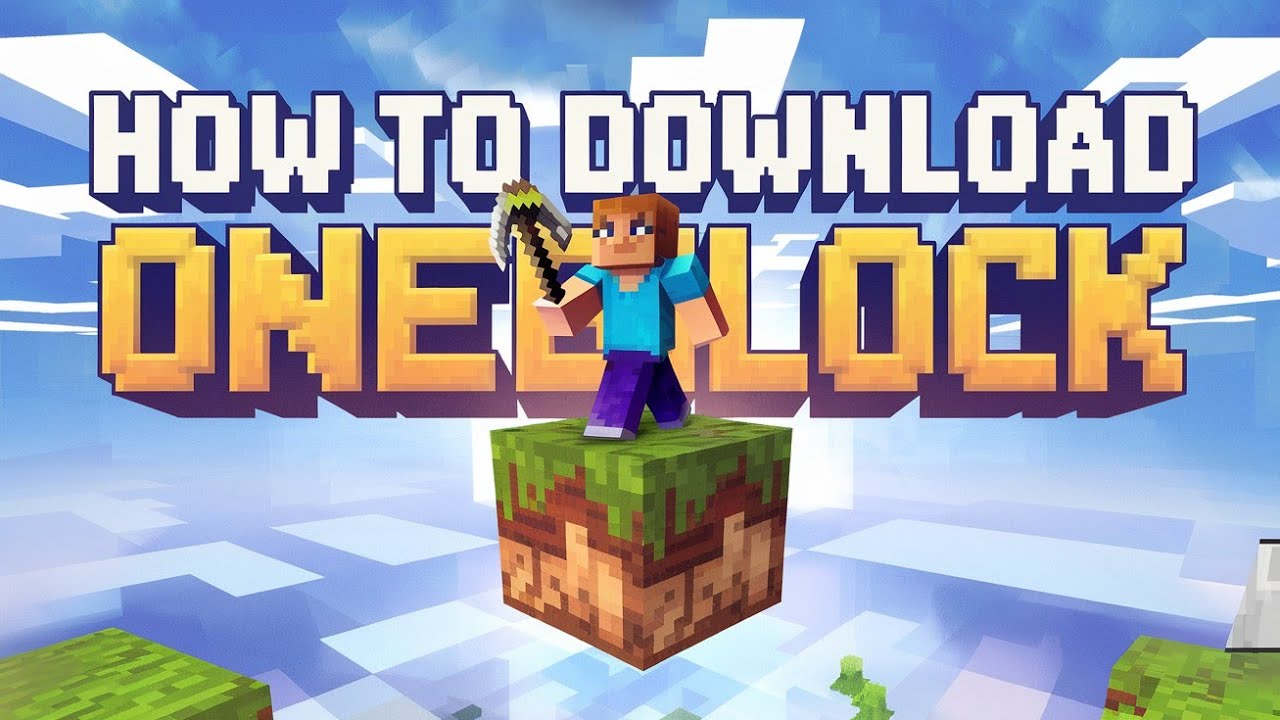 How To Download Minecraft One Block In MCPE | @GamerFleet - YouTube