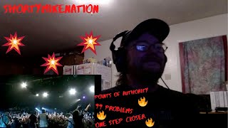 POINTS OF AUTHORITY/99 PROBLEMS/ONE STEP CLOSER by: Jay-z and Linkin Park
