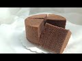 巧克力戚风蛋糕 Chocolate Chiffon Cake l 幸福料理