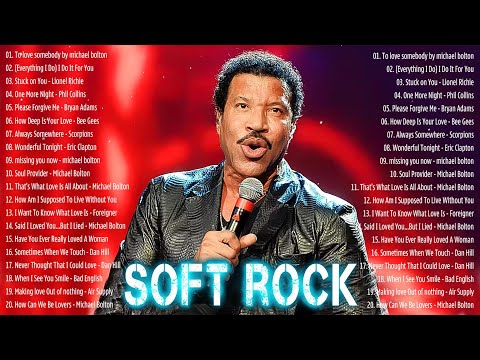 Lionel Richie ,Phil Collins, Air Supply, Bee Gees, Chicago, Rod Stewart - Best Soft Rock 70s 80s 90s