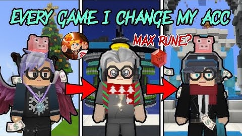 BedWars But After Every Game I Change My Account [Blockman GO]