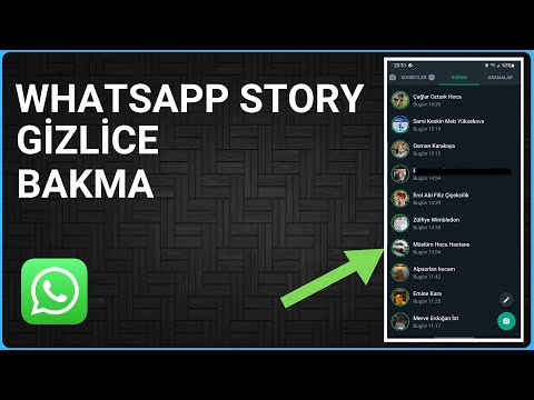 WHATSAPP HİKAYELERİ GİZLİDEN GÖRME