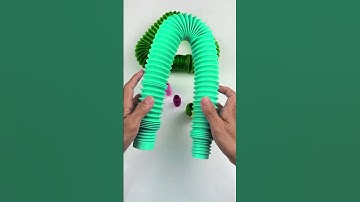 Relaxing and Creating ASMR POP-TUBE #asmr #satisfyingvideos #relaxing #oddasmr #insideout #creative