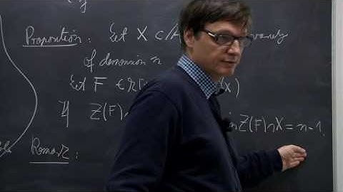 Algebraic Geometry - Lothar Göttsche - Lecture 15