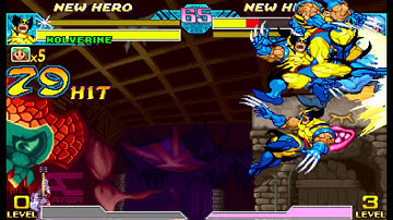 Marvel vs. Capcom Combos: AC-Slayer - Shadow Lady Wolverine Duo