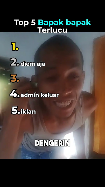 Top 5 Bapak bapak Terlucu🤣