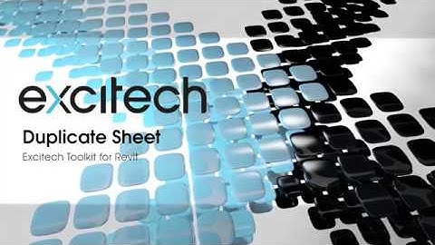 Excitech Toolkit for Revit - Duplicate Sheet