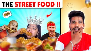 Street Food ! Indian Food Vlogger Roast ! Indian Street Food ! Creatam😂😂.