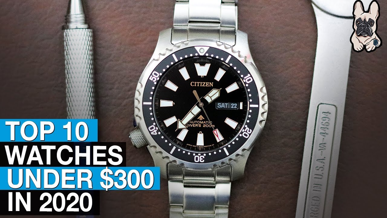 10 Great Watches under $300 (in 2020) - YouTube