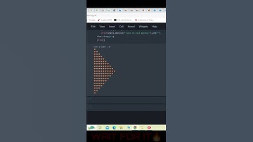 Making 🎨 of Right Half Diamond Pattern🔥🔥👑 || Using Python💥💥💯💯 #shorts #shortsvideo #ytshorts