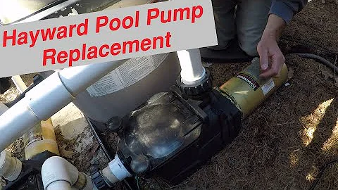 Hayward Süperpompası Yüzme Havuzu Pompa Değişimi