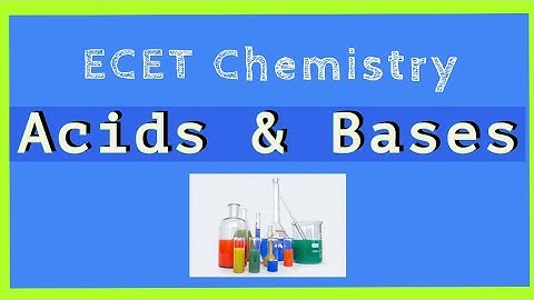 Acids and Bases | Chemistry for TS | AP ECET