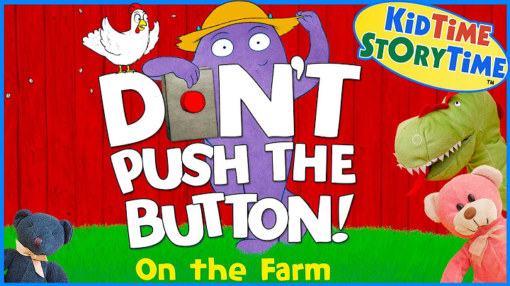 DON'T Push the Button! On the Farm - Funny read aloud  🐔