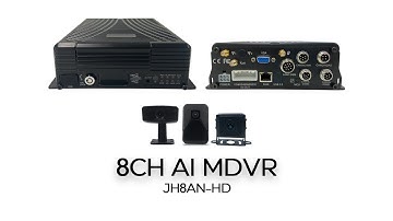 8 channel AI MDVR and Calibration AI cameras