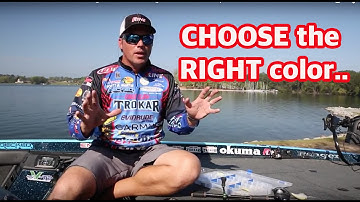 How to choose lure colors - Right colors for the right situation that help catch bass