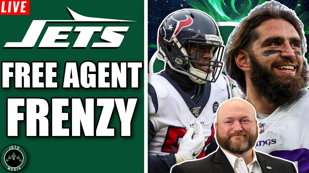 JETS FREE AGENT FRENZY! (NFL & Jets Free Agency News!)