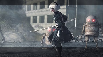 I play through: Nier Automata: Route C (Part 9) - No commentary