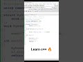 12/100 c++ tutorial | Structure #coding #2024