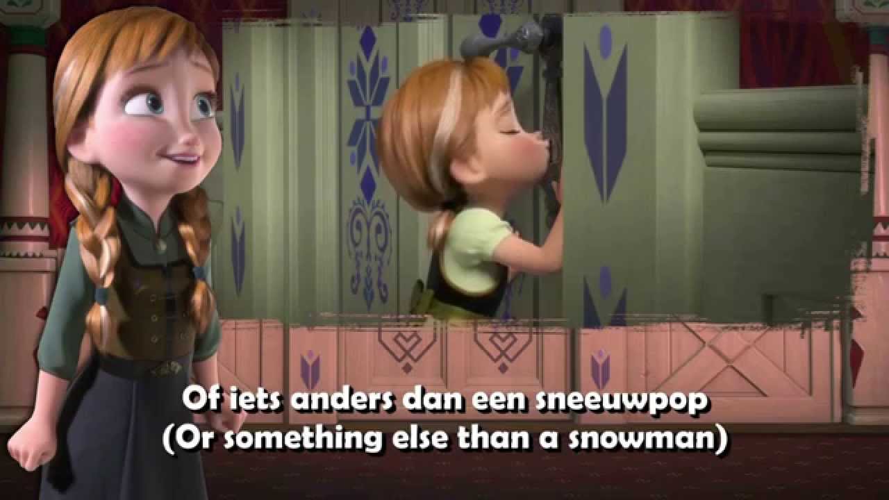 Frozen - Do You Want To Build A Snowman [Dutch] Subs+Trans - Youtube