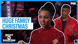 Corinne & Jamie Talk About Their Big Family Christmases | Season 3 | BEAT SHAZAM