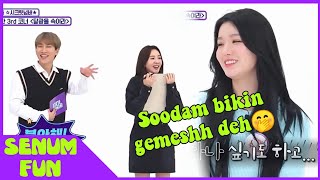 Reaksi Soodam Nolak Ngasih Petunjuk Ke Dara 2NE1 Cute Banget🤭