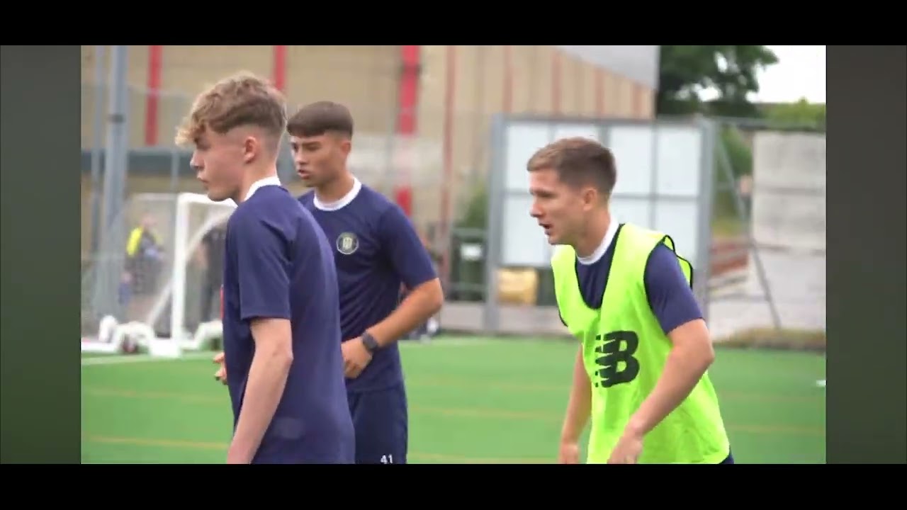 Harrogate Town academy FA Youth Cup run 2023/24 - video package