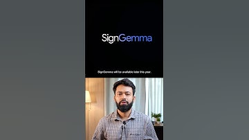🔥 Google announced SignGemma - a transformative AI model!#ai #ainews #google #aimodels