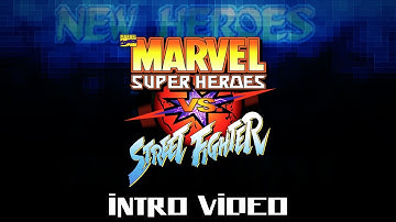 Marvel Super Heroes vs. Street Fighter (1997) - Intro Video