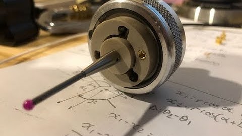 Direct mounting ER20 touch probe (this time using all the tools)