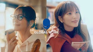 本田翼、秋の夕方の空気を感じるimase「I say bye」をCM楽曲に演じる／GLOBAL WORK CM