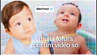 ROTINA de BANHO do meu BEBÊ! 👶🏻🚿